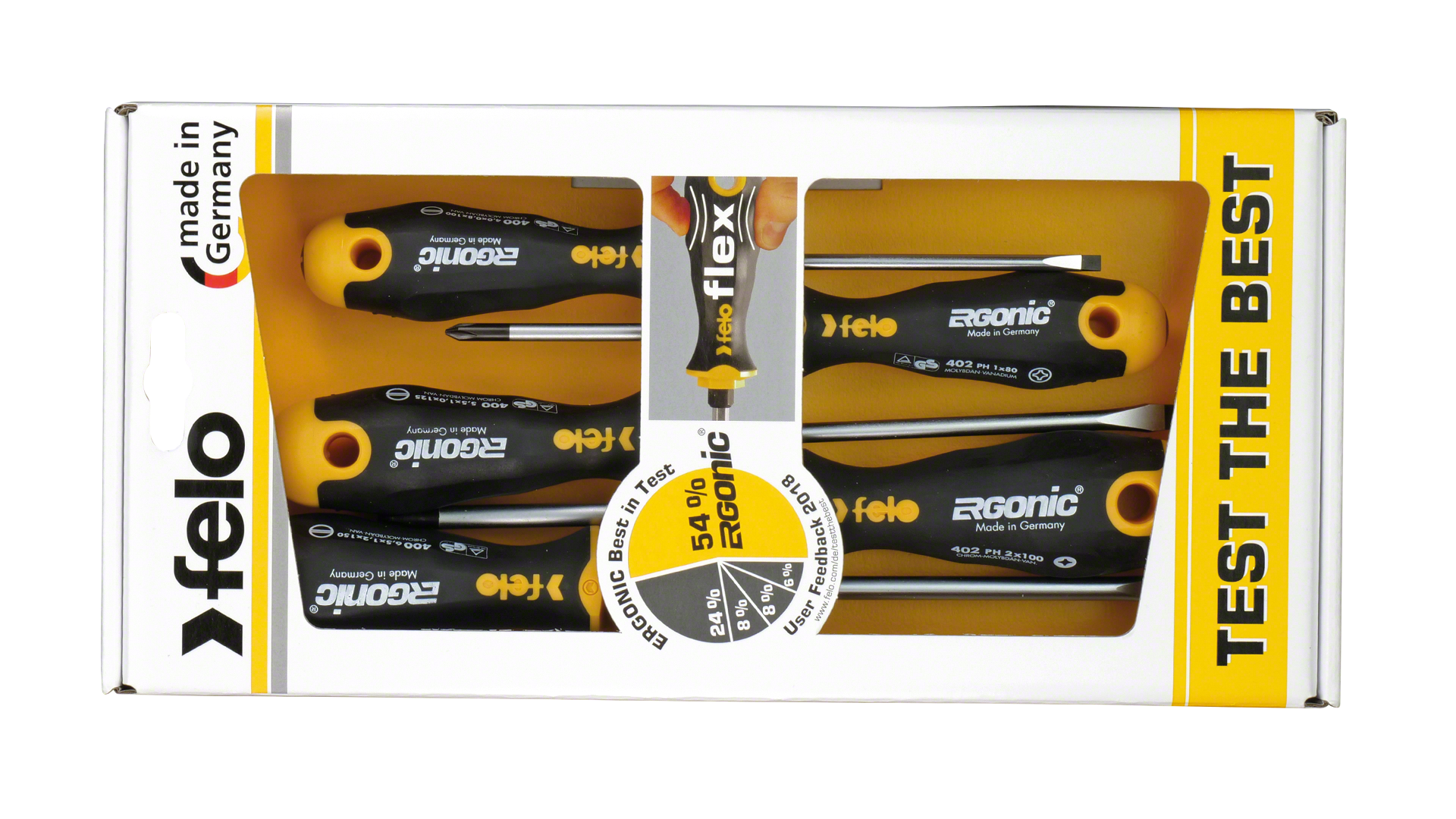 Felo Schraubendreher-Satz Ergonic 148