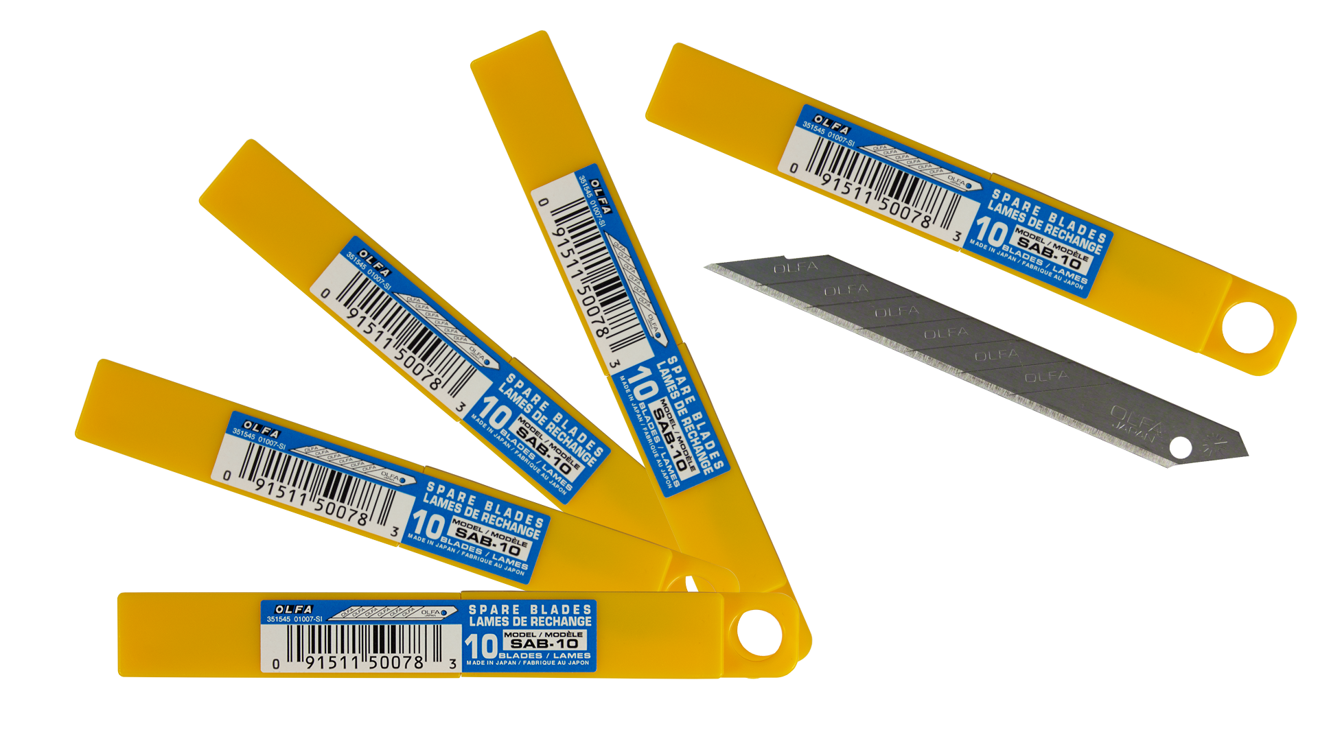 OLFA® Klingen SAB-10 / 5 Stück Set