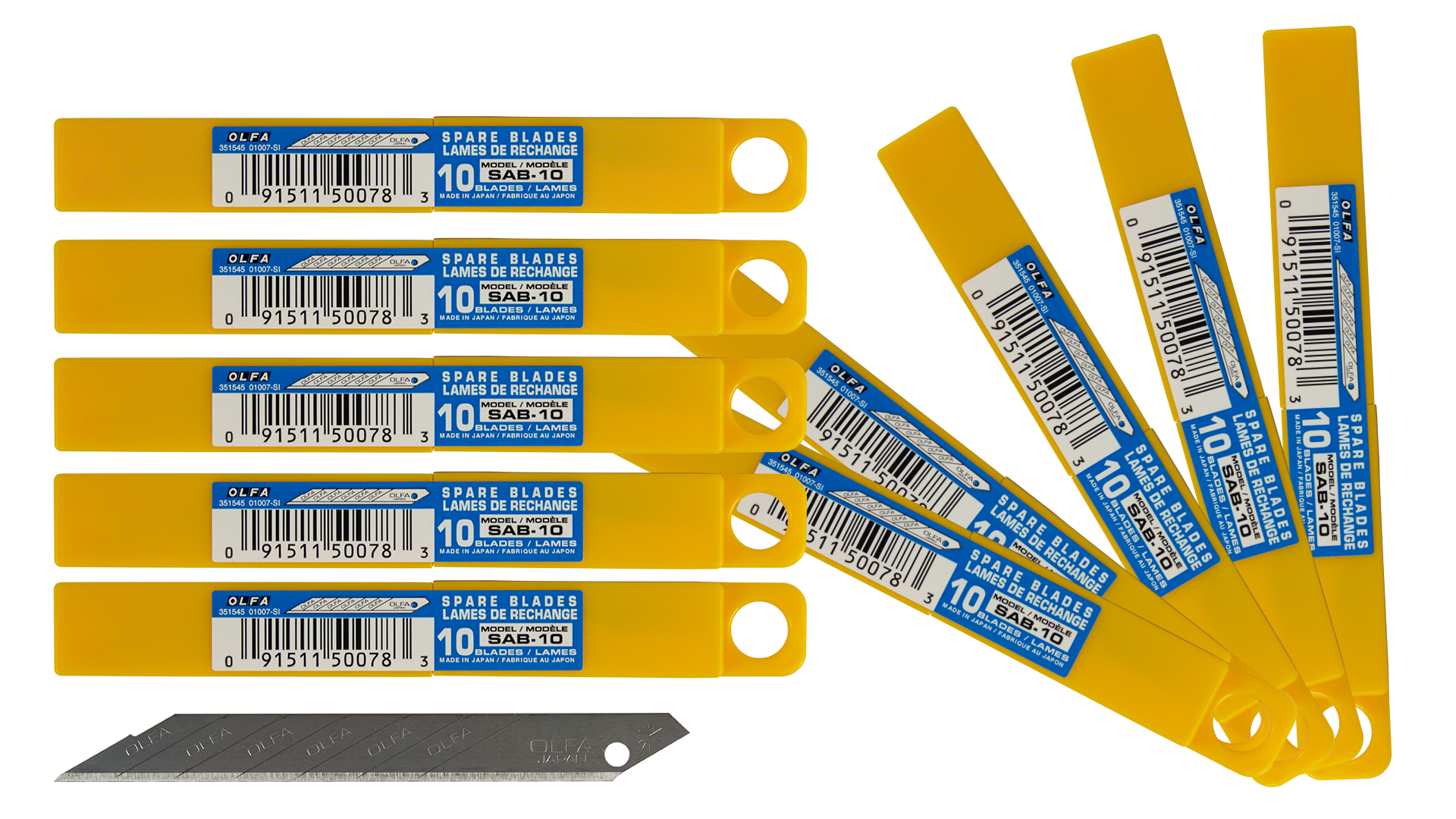 OLFA® Klingen SAB-10 / 10 Stück Set