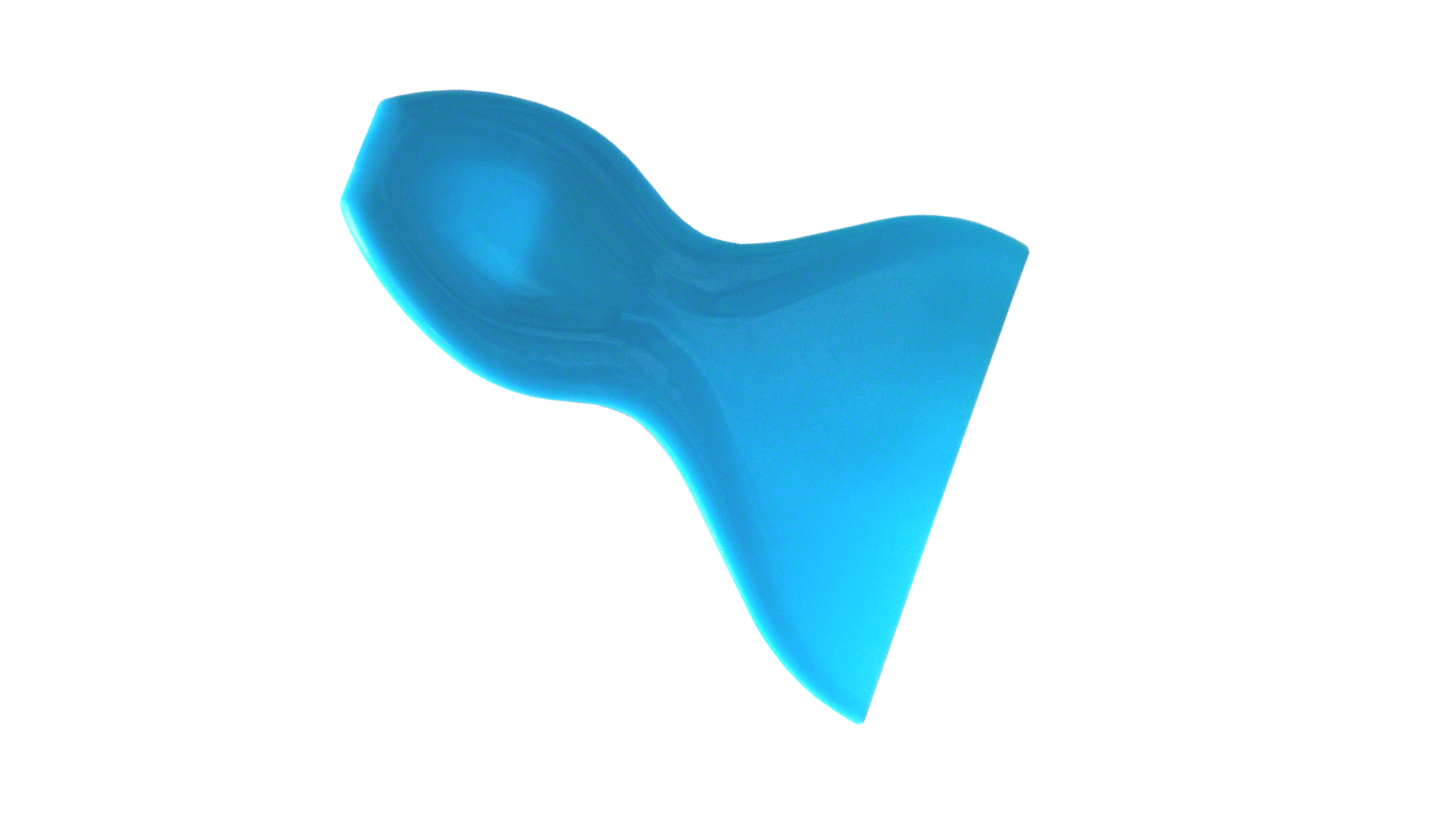 Mini Scraper Blue / Mini Kunststoff Schaber blau